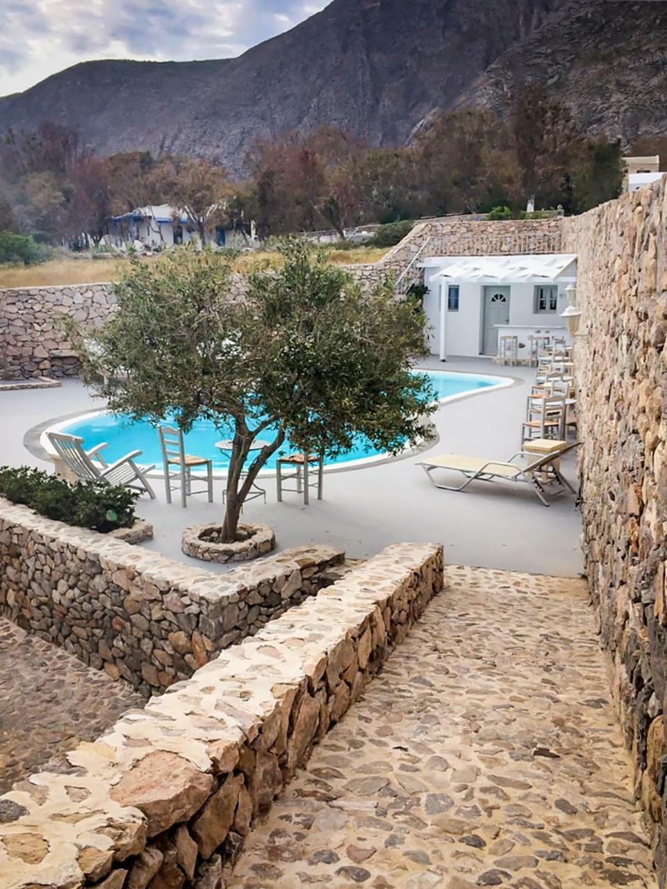 Lavarock Santorini Perissa  Exteriör bild